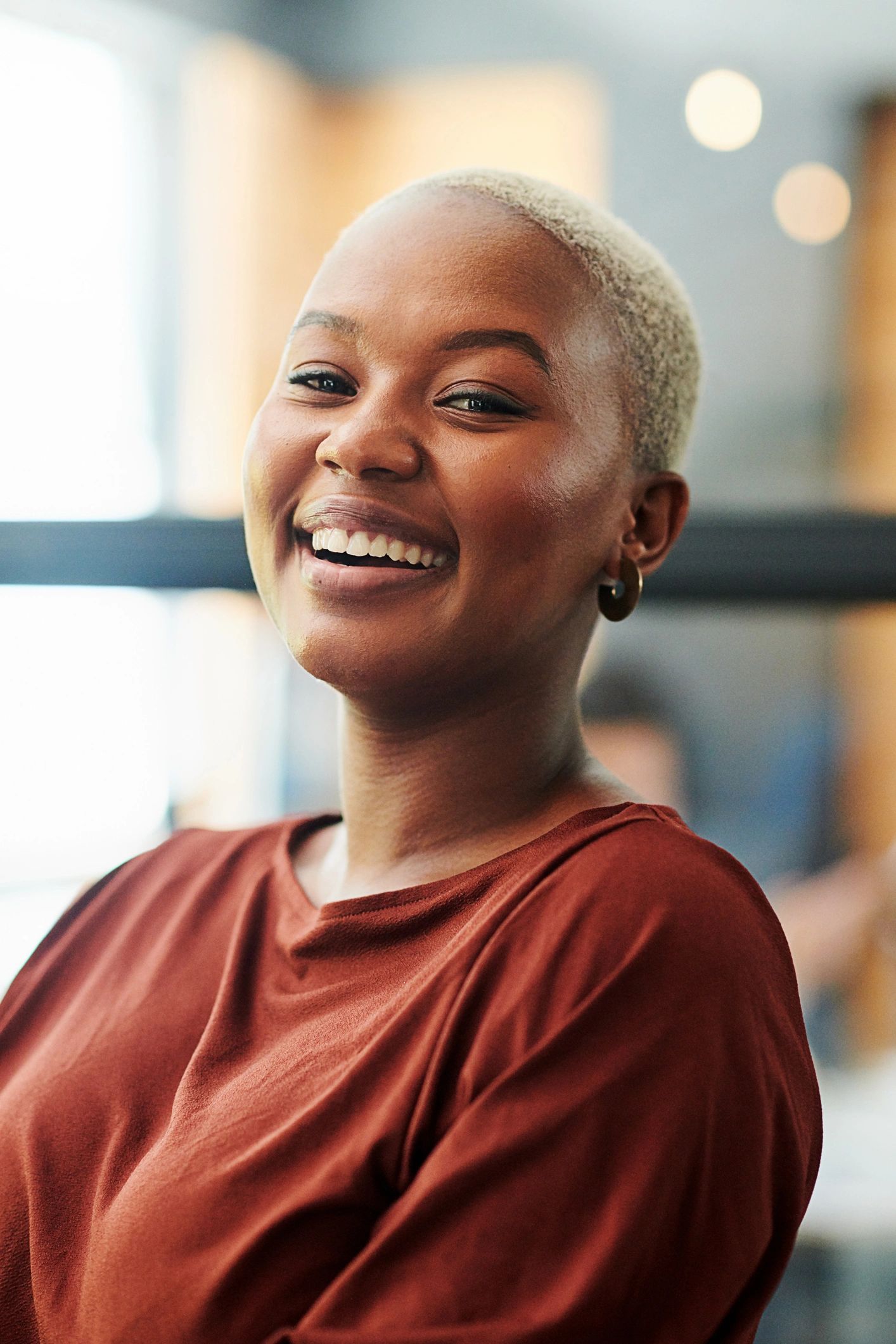 Customer service team member portrait